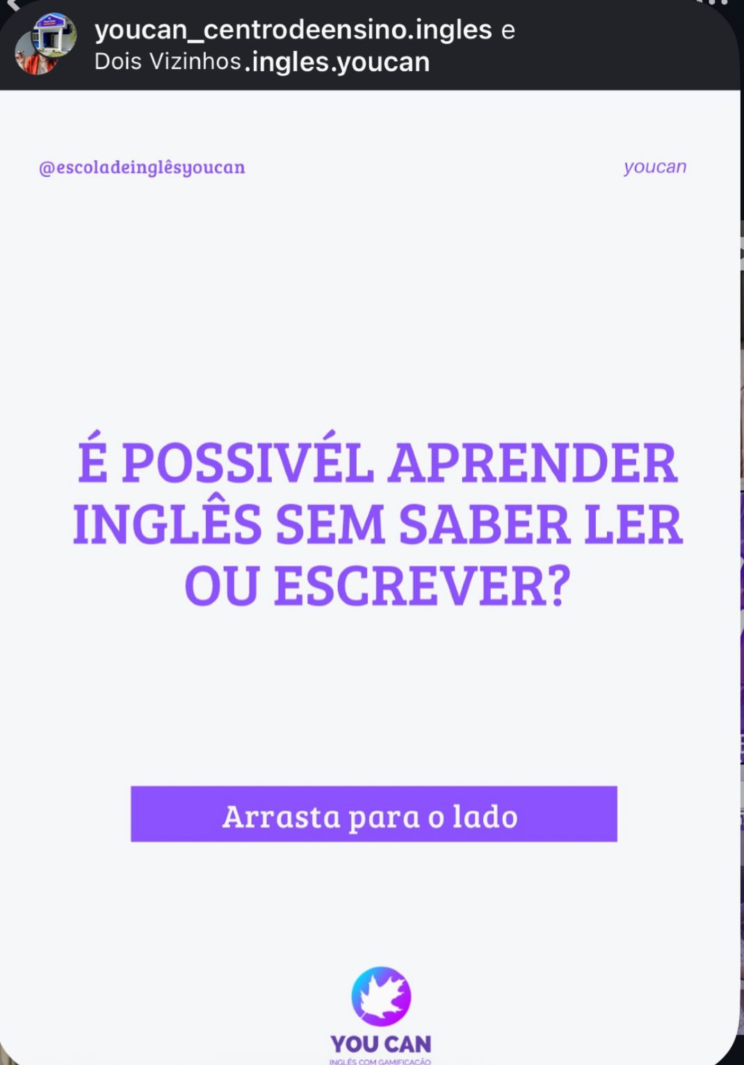 É possível aprender inglês sem saber ler ou escrever?